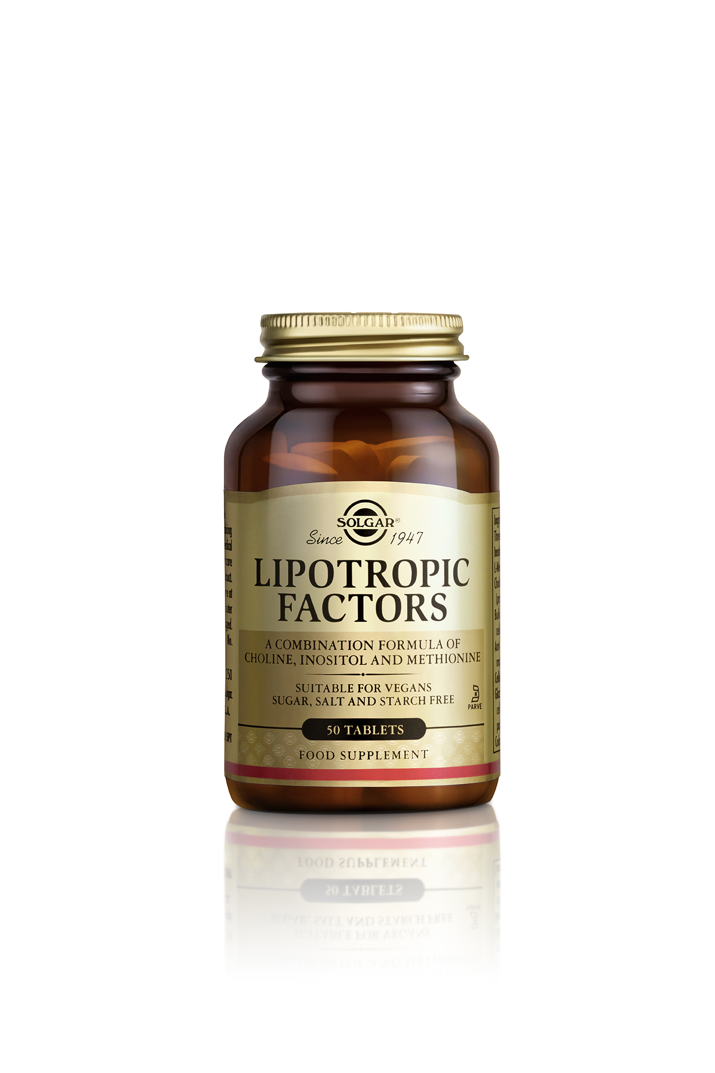 Solgar Lipotropic Factors tablets , 50 tabs alldaypharmacy.gr