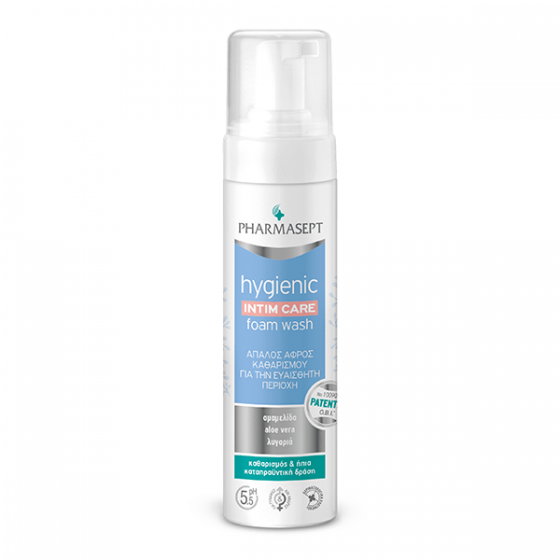 Pharmasept Tol Velvet Hygienic Foam Wash 200ml Απαλός αφρός υγιεινού καθαρισμού για τη φροντίδα της ευαίσθητης περιοχής & των αιμορροΐδων