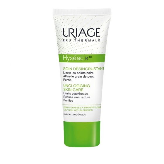 Uriage Hyseac - K18 φροντίδα για βαθύ καθαρισμό των πόρων 40mL