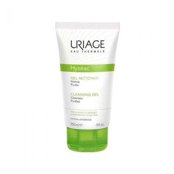 Uriage Hyseac - gel καθαρισμού - τζελ για βαθύ καθαρισμό 150mL