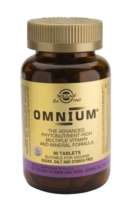 Solgar Omnium 90 tablets