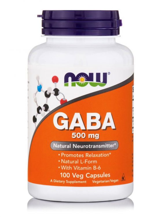 GABA 500 MG VEG 100 VEG. CAPSULES