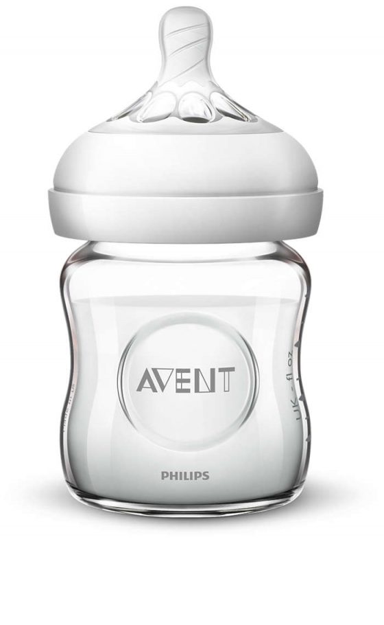 Philips Avent γυάλινο μπιμπερό natural 0m+1 τεμ.