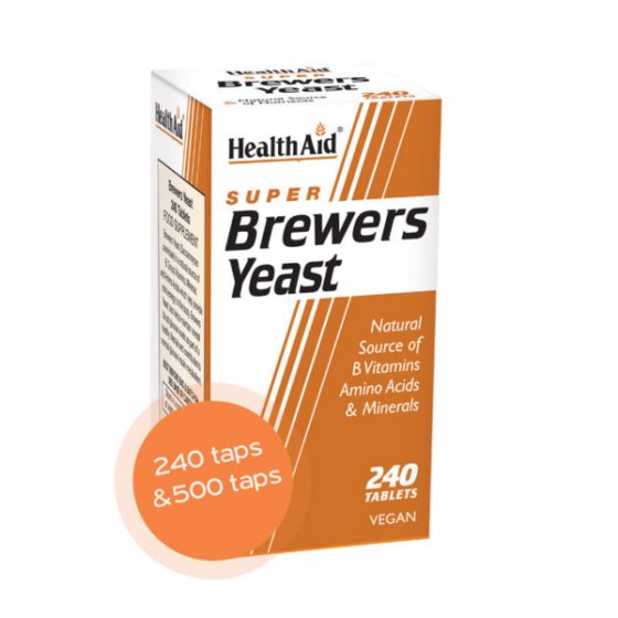 Health Aid Brewers Yeast Μαγιά Μπύρας 300mg. 240 tabs