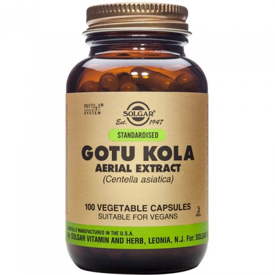 Solgar Gotu Kola Aerial Extract 100 veg.caps