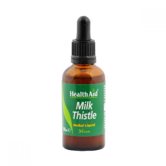 Health Aid Milk Thistle Liquid Γαϊδουράγκαθο σε σταγόνες 50mL