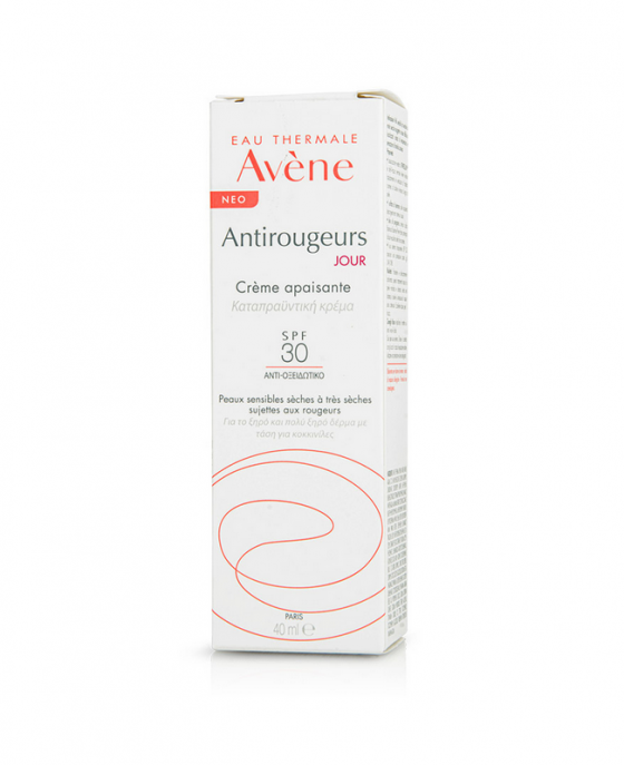 Avene Antirougeurs Jour Creme Apaisante SPF30 40ml