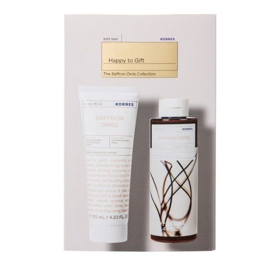 Korres Promo Saffron Orris Body Milk Γαλάκτωμα Σώματος 125ml & Saffron Orris Showergel Αφρόλουτρο 250ml