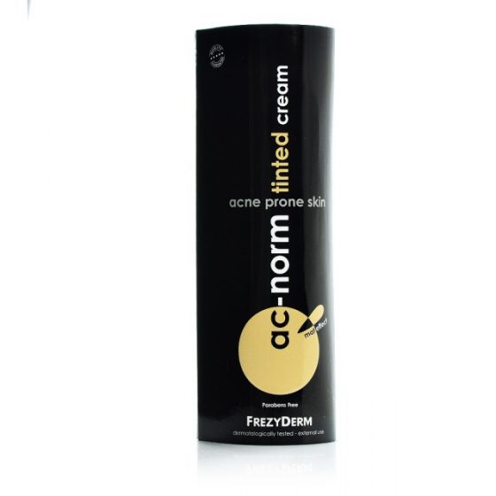 Frezyderm Ac-Norm Tinted Cream, Σμηγματορυθμιστική Κρέμα με Χρώμα, 50ml