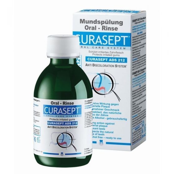 CURASEPT ADS 212 ΔΙΑΛΥΜΑ 0,12% CHX 200ML
