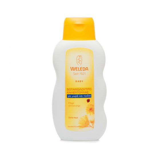 Weleda Baby Calendula Bath Κρεμώδες Βοτανόλουτρο Καλέντουλας για Βρέφη & Παιδιά, 200ml