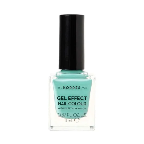 KORRES Gel Effect Βερνίκι Νυχιών Aquatic Turquoise 98 11ml
