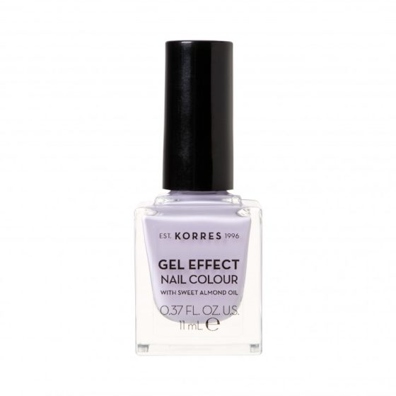 Korres Βερνίκι Νυχιών Gel Effect Nail Colour No 78 Lilac Moon 11ml