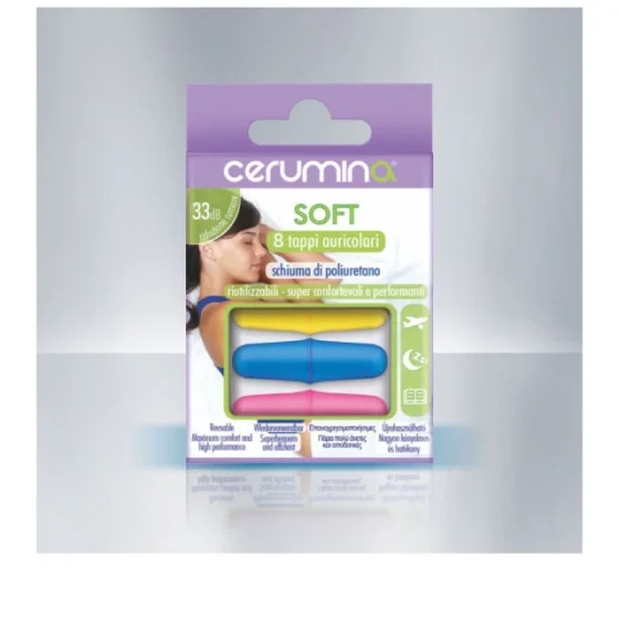 Cerumina Soft Αδιάβροχες Ωτοασπίδες 8τμχ