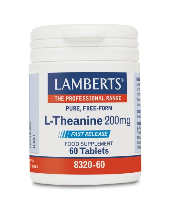 LAMBERTS L-THEANINE 200MG 60TABS
