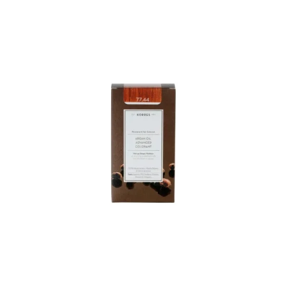 ORRES ARGAN OIL ADVANCED COLORANT 77.44 ΞΑΝΘΟ ΕΝΤΟΝΟ ΧΑΛΚΙΝΟ 50ML