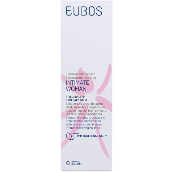 EUBOS Intimate Woman Skin Care Balm, Γαλάκτωμα Περοποίησης της Ευαίσθητης Περιοχής - 125ml