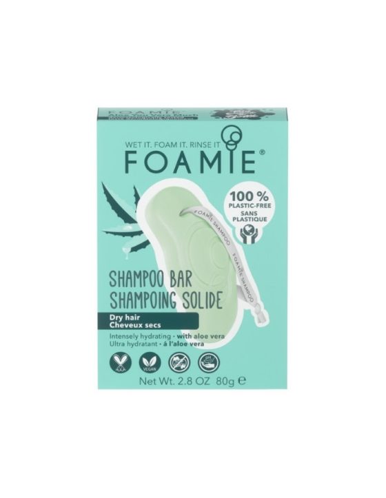 Foamie Aloe Vera Shampoo Bar For Dry Hair 80gr