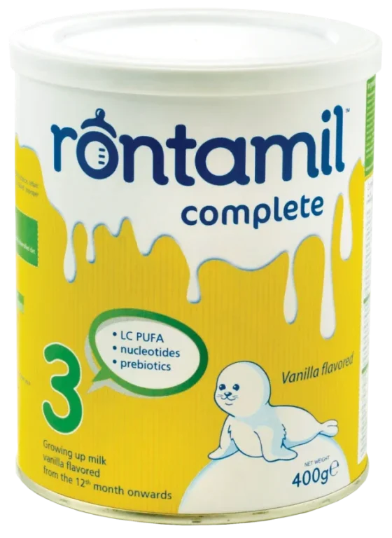 RONTAMIL Comlete 3 Γάλα για τα παιδιά από τον 12ο μήνα ηλικίας 400gr