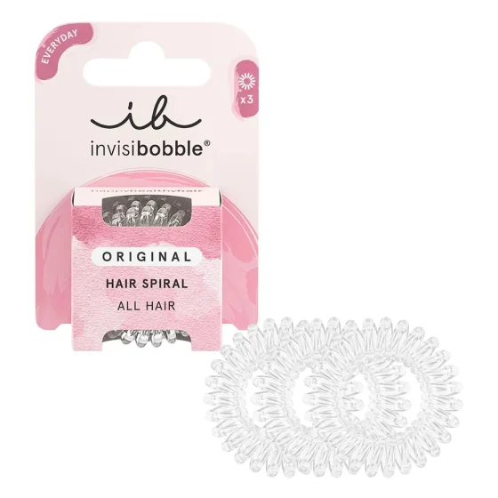Invisibobble Original 3τμχ Crystal Clear