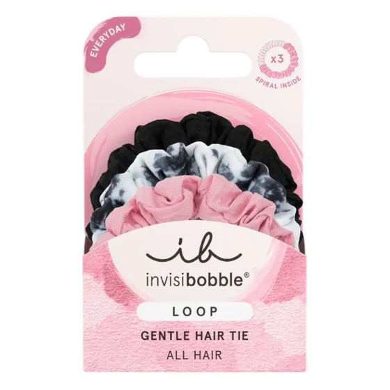 Invisibobble Loop Be Gentle Λαστιχάκι Για τα Μαλλιά, 3τμχ