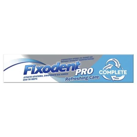 Fixodent Pro Fresh Complete Στερεωτικό Τεχνητής Οδοντοστοιχίας 47g, Γεύση Φρεσκάδας