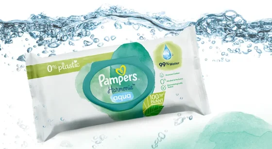 Pampers Harmonie Aqua Wipes - 48 Wipes