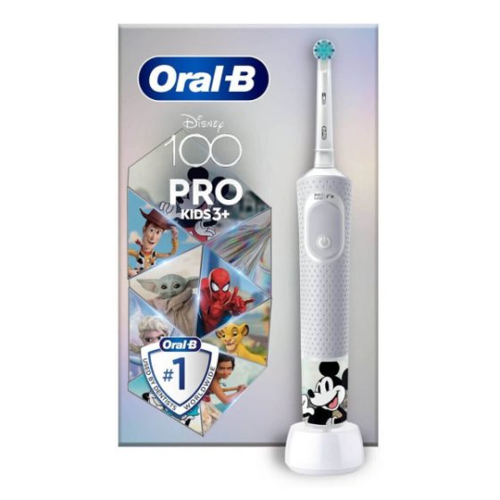 Oral-B Eπαναφορτιζόμενη Oδοντόβουρτσα Vitality Pro Kids Mickey 3+ & Δώρο Θήκη Ταξιδιού